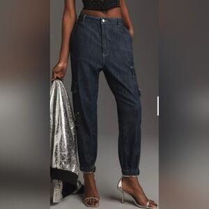 Anthropologie Pilcro Size 28 Denim Cargo Pant